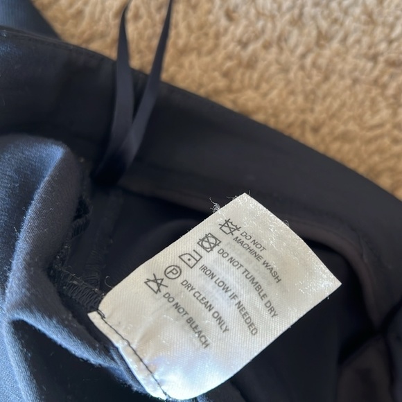 R Label The Reset Skinny Stretch Trouser Pants Navy - Picture 11 of 13